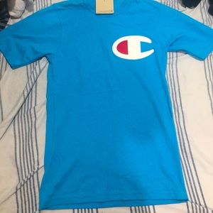 Light Blue Champion Shirt/Slim Fit Size Small